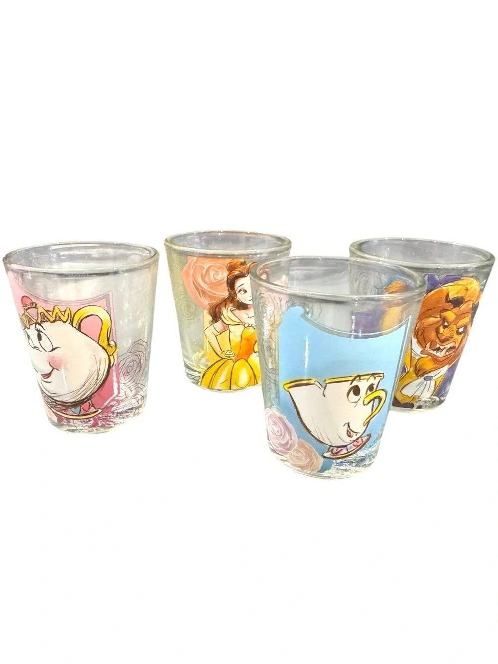 Disney Beauty And The Beast Shot Glasses (4)